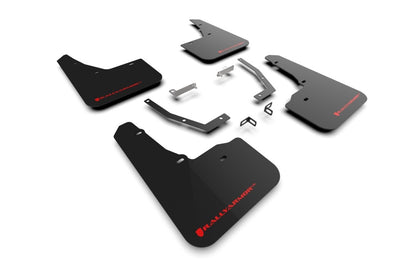 Rally Armor UR Mudflaps Black Urethane w/ Red Logo 2025 Forester