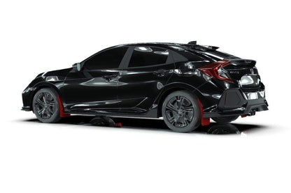 RallyArmor Polyurethane Mud Flaps | 2017-2021 Honda Civic Sport Touring FK7 (MF51-UR)