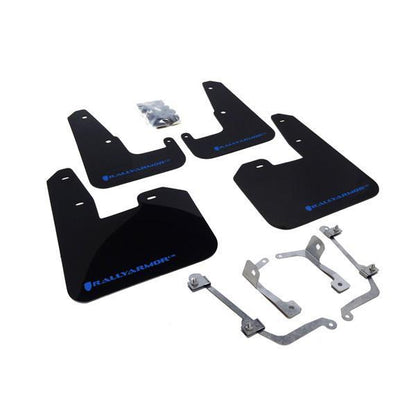RallyArmor Polyurethane Mudflaps V2 | 2011-2014 Subaru WRX / 2008-2014 STi HATCH ONLY