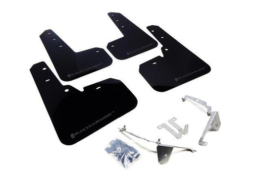 RallyArmor Mud Flaps | 2013-2017 Subaru XV Crosstrek (MF26-UR-BLK/GRY)