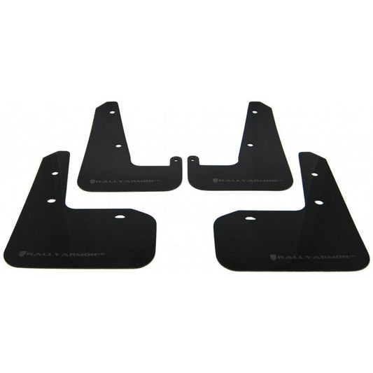 Subaru Legacy 2015+ Direct Fit Mud Flaps by Rally Armor - Black/Grey (MF34-UR-BLK/GRY)