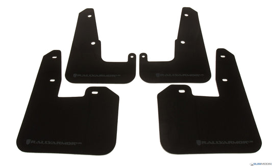 Subaru Outback 2015+ Direct Fit Mud Flaps by Rally Armor - Black/Grey (MF36-UR-BLK/GRY)