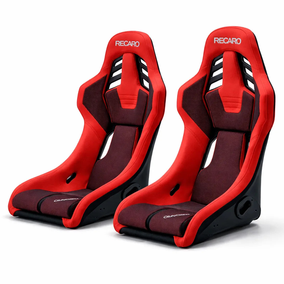 Recaro RSS BK (Large / FRP) - Kamui Red / Brilliant Mesh Red