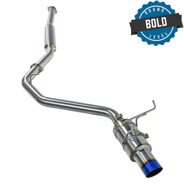 Remark 15-21 Subaru WRX STI R1 Spec Cat-Back Exhaust Single Exit - Full Titanium (Resonated)