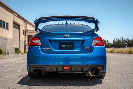 Remark 2015+ Subaru WRX/STI (VA) R1-Spec Single-Exit Cat-Back Exhaust w/ Stainless Steel Muffler