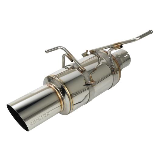 Remark 2015+ Subaru WRX/STI (VA) R1-Spec Single-Exit Cat-Back Exhaust w/ Stainless Steel Muffler