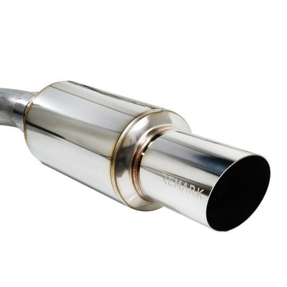 Remark 2015+ Subaru WRX/STI (VA) R1-Spec Single-Exit Cat-Back Exhaust w/ Stainless Steel Muffler