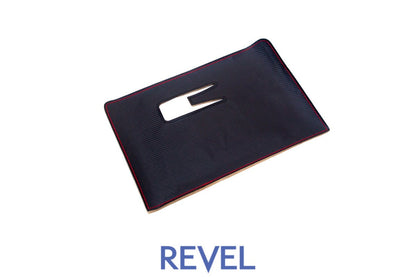 Revel GT Design Carbon Style Glove Box Scuff Protector w/ Red Stitch | 2022+ Subaru BRZ / Toyota GR86