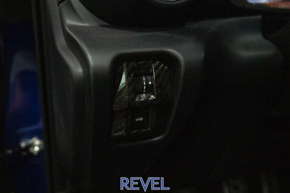 Revel GT Dry Carbon Cluster Switch Panel Cover | 2022+ Subaru BRZ / Toyota GR86