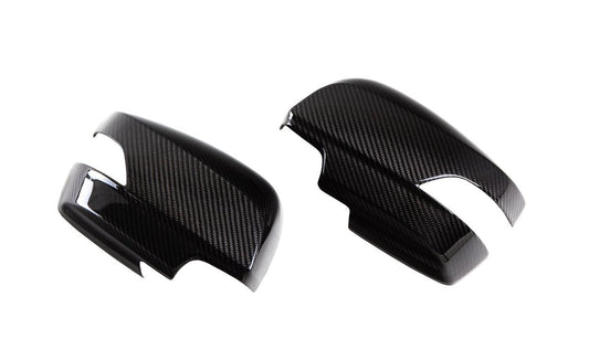 Revel GT Dry Carbon Complete Side Mirror Cover Set w/ Turn Signal Cut Out | 2015-2021 Subaru WRX / STI