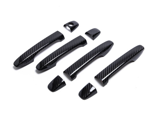Revel GT Dry Carbon Door Handle Cover Set | 2015-2021 Subaru WRX / STI
