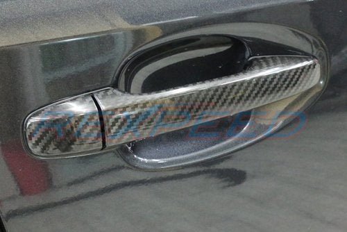 Revel GT Dry Carbon Door Handle Cover Set | 2015-2021 Subaru WRX / STI