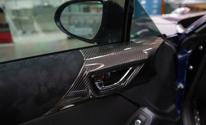 Revel GT Dry Carbon Door Trim Covers | 2022+ Subaru BRZ / Toyota GR86