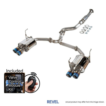Revel T71188T Medallion Touring Premier T Exhaust for Subaru WRX STI (15-17)
