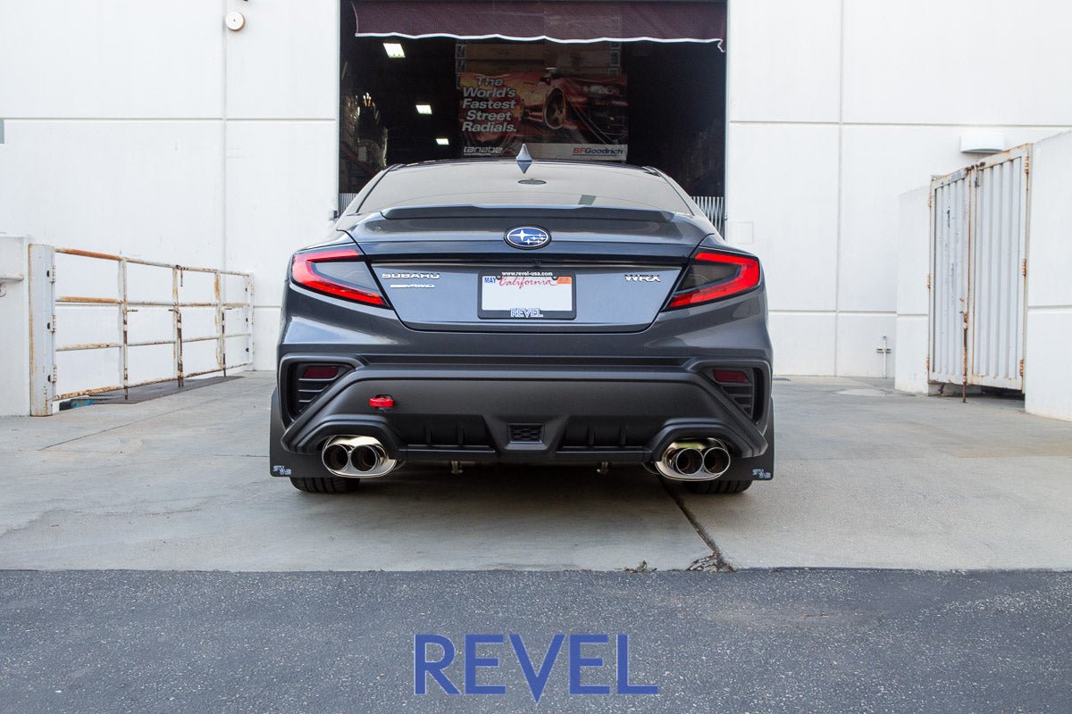 Revel Touring-S Cat Back w/ Polished Stainless Tips | 2022-2024 Subaru WRX