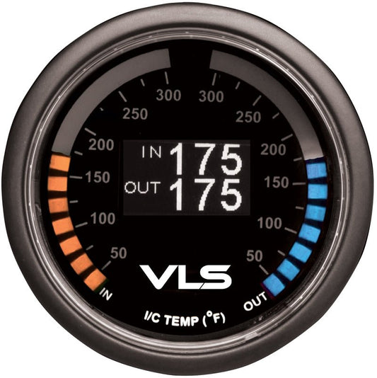 Revel VLS Intercooler Dual Temperature Gauge 52mm