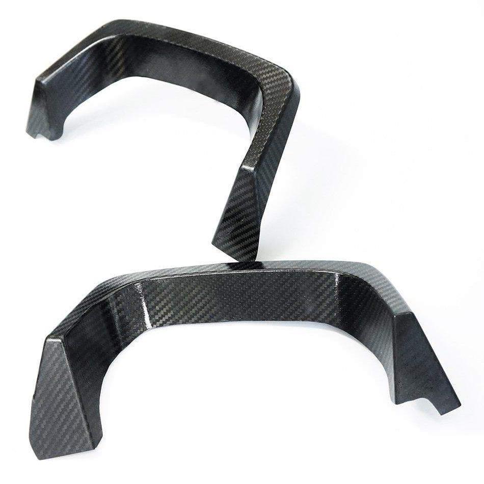 Revel GT Dry Carbon Muffler Garnish (Left & Right) | 2015-2021 Subaru WRX/STI (1TR4GT0AS06)