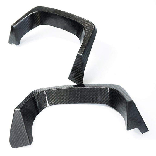 Revel GT Dry Carbon Muffler Garnish (Left & Right) | 2015-2021 Subaru WRX/STI (1TR4GT0AS06)