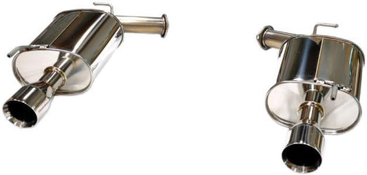 Revel VLS Medallion Touring Dual Muffler Axle-Back Exhaust | 2005-2007 Infiniti M35