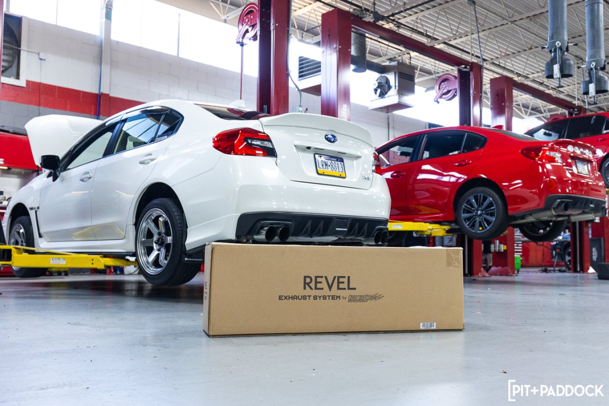 Revel x Tanabe Medallion Ultra Ti Single Exit Titanium Catback Exhaust | 2011-2021 Subaru WRX / 2008-2021 STI Sedan