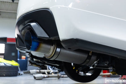 Revel x Tanabe Medallion Ultra Ti Single Exit Titanium Catback Exhaust | 2011-2021 Subaru WRX / 2008-2021 STI Sedan