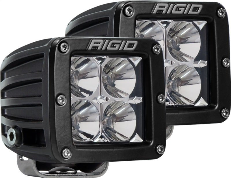 Rigid Industries Rigid D-Series LED Pro Light - Flood / Surface / Pair (RIG202113)