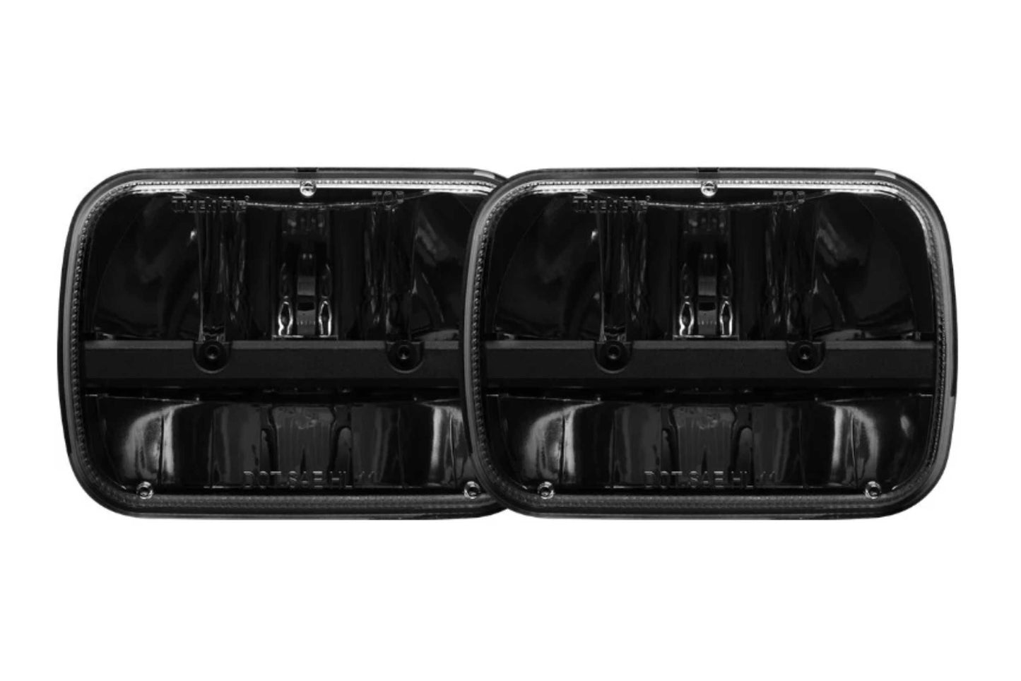 Rigid Industries Rigid 7in Headlight Kit - Heated / w/ PWM Anti-Flickers / Pair | Jeep Wrangler JK (RIG55004)