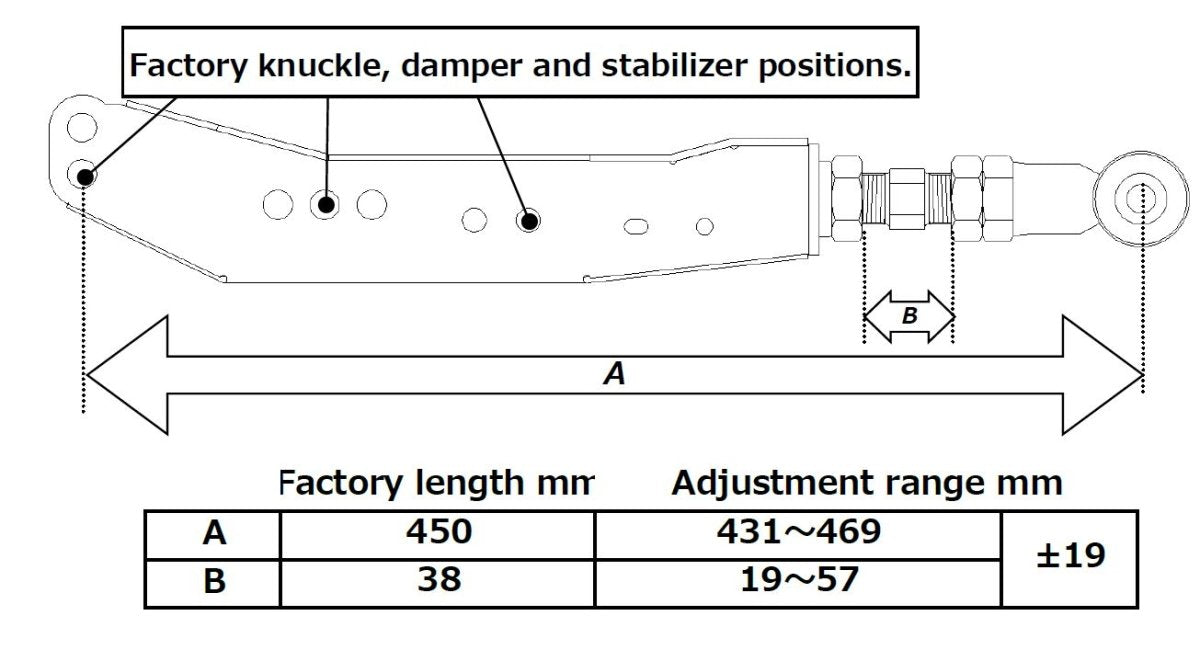 RS-R Lower Control Arms | Subaru Multiple Fitments (RLAT065)