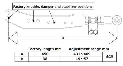 RS-R Lower Control Arms | Subaru Multiple Fitments (RLAT065)