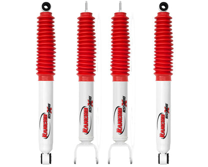 Rancho RS5000X Gas Shocks Set w/0" lift - 2007-2013 GMC Sierra 1500 4WD RWD w/Coils