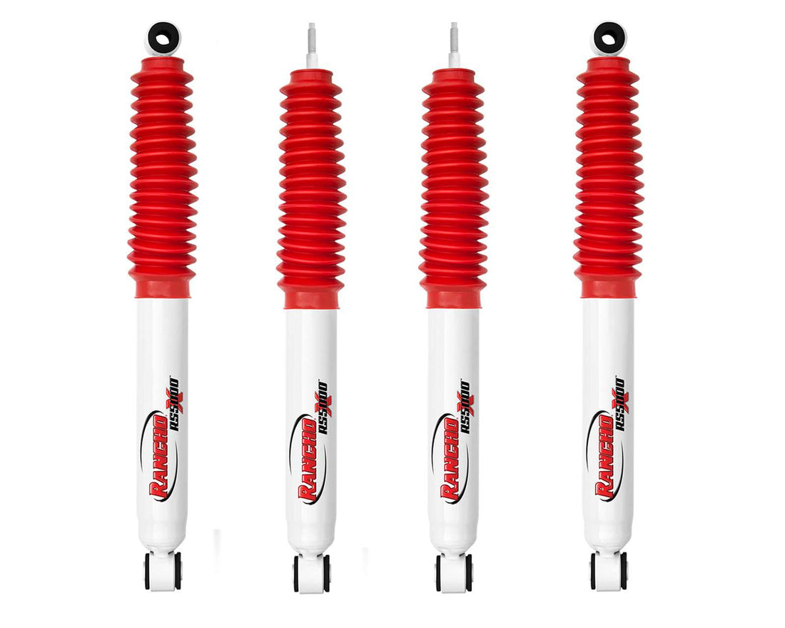 Rancho RS5000X Gas Shocks Set - 2006-2008 Dodge Ram 1500 4WD Mega Cab
