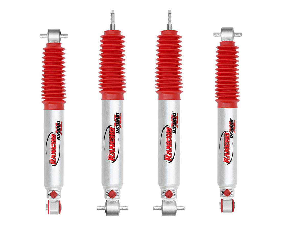 Rancho RS9000XL Adjustable Shocks Set w/0" lift - 2001-2006 Ford Explorer Sport Trac 4WD RWD