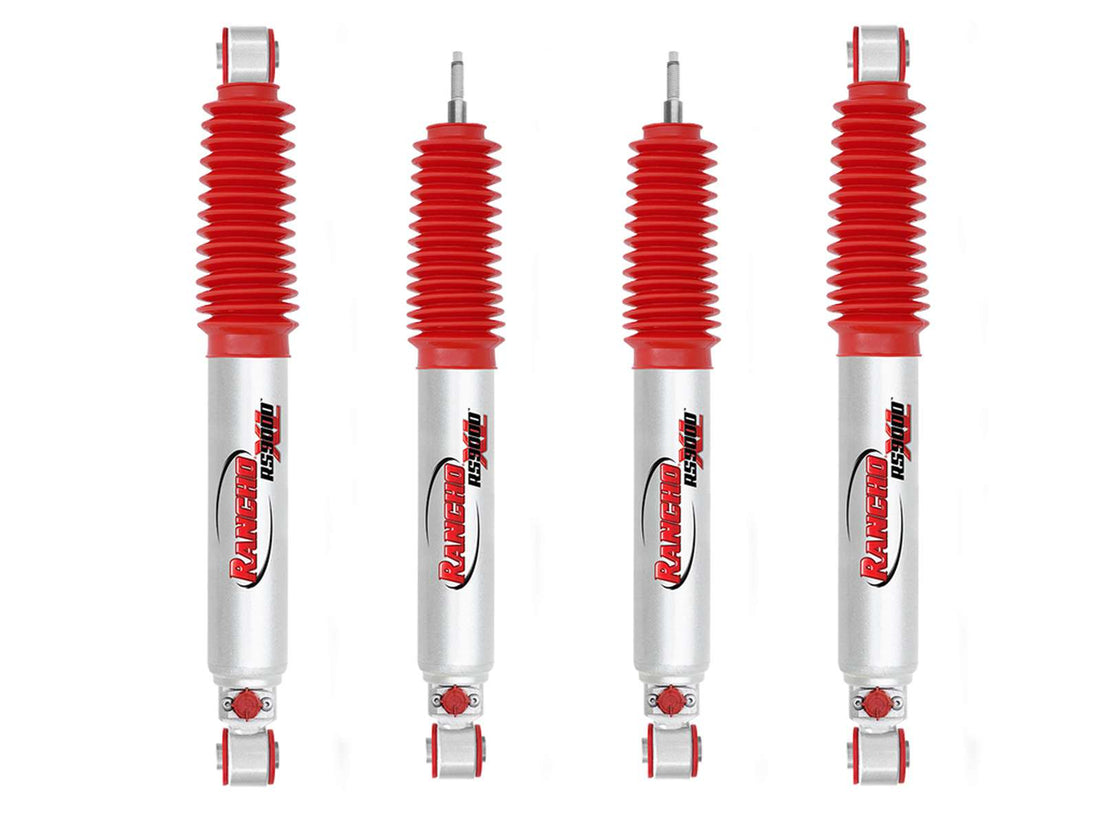 Rancho RS9000XL Adjustable Shocks Set w/5-6" lift - 2001-2007 GMC Sierra 1500 HD 4WD