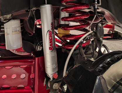 Rancho RS9000XL Adjustable Shocks Front Pair w/2.5-4" lift - 1972-1993 Dodge W150 4WD RWD