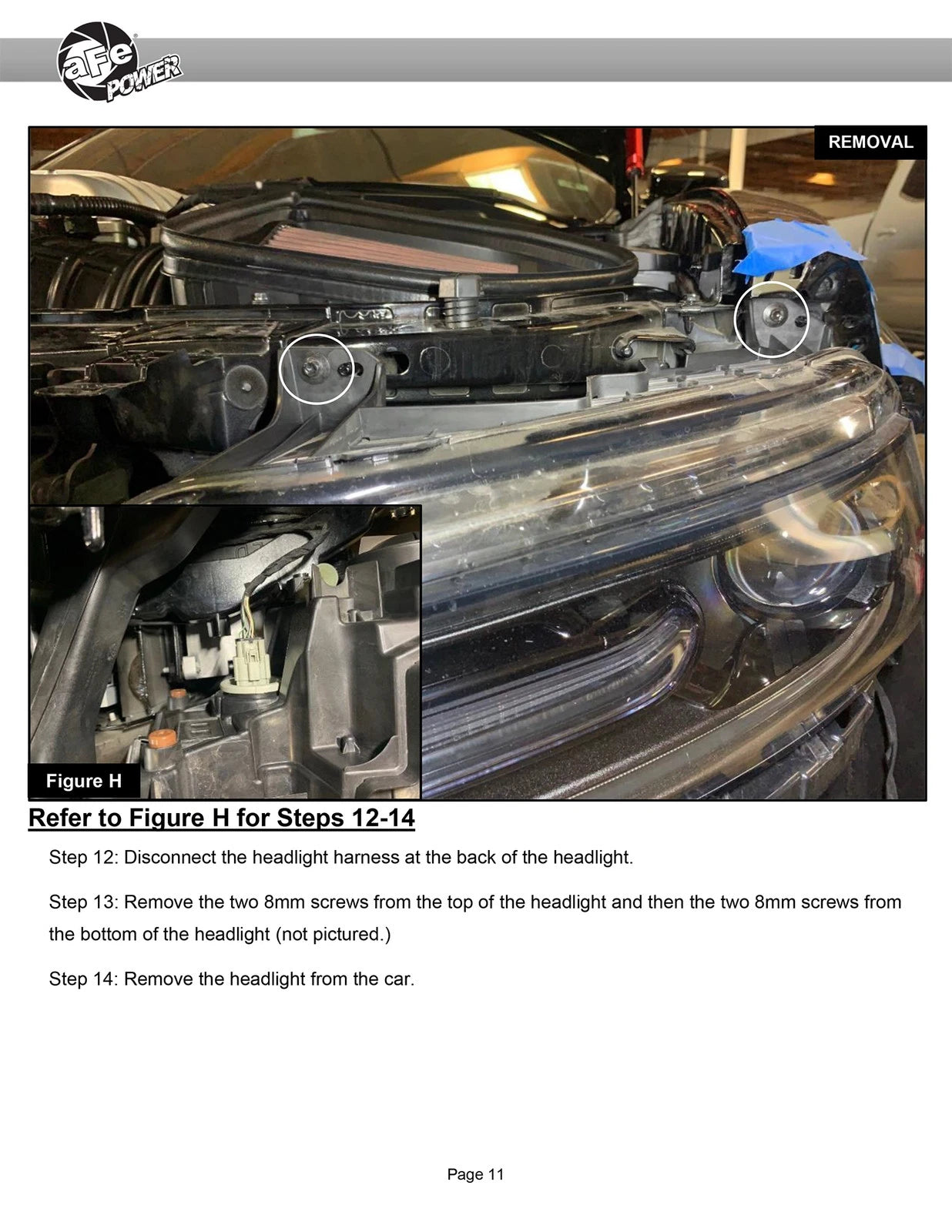 aFe Track Series Stage-2 Carbon Fiber Intake System | Dodge Charger SRT Hellcat Redeye (21-23) (57-10027D)