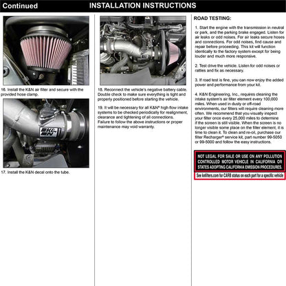 K&N Cold-Air Intake System | Acura TLX (21-23) (69-1508TC)