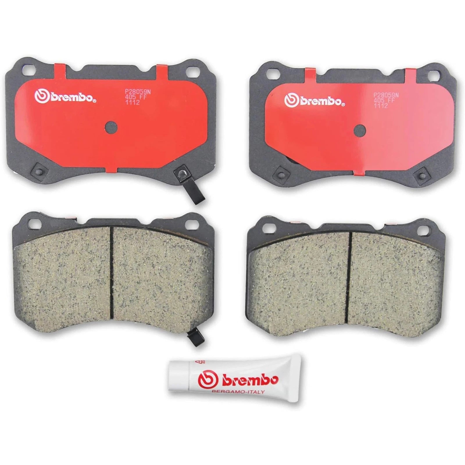 Brembo 04-08 Acura TL Front Premium NAO Ceramic OE Equivalent Pad