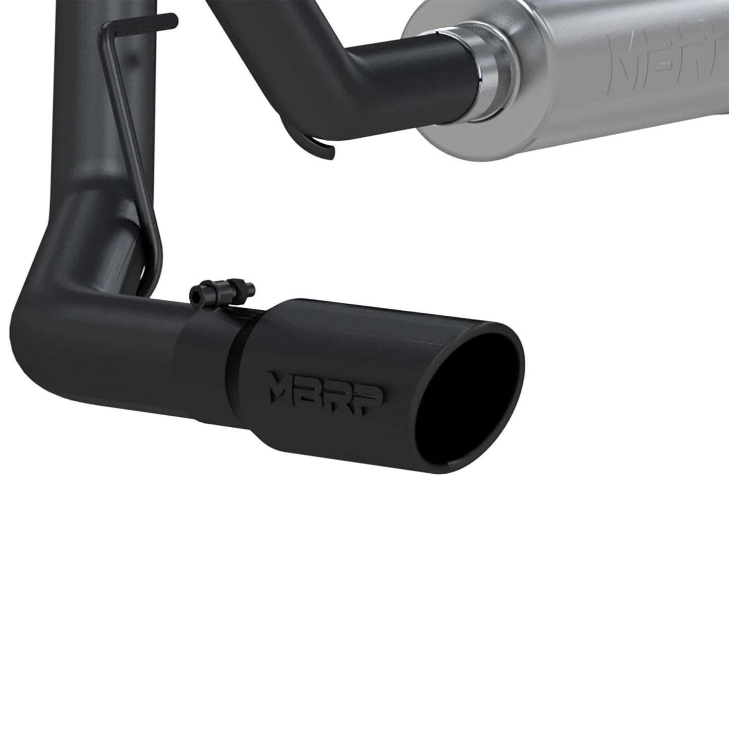 MBRP 3in Cat-Back Single Side Exit Black Exhaust System | Ford F-150 5.0L (15-20) (S5256BLK)