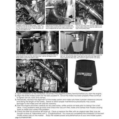 Injen SP Cold Air Intake System | 2005 - 2006 Nissan Sentra (SP1967BLK)
