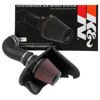 K&N 2016 Chevy Camaro SS V8-6.2L AirCharger Performance Intake | Chevrolet Camaro (16) (63-3092)