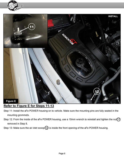 aFe Momentum Cold Air Intake w/ Pro Dry S Filter | GM 2500/3500HD V8 6.6L (20) (50-70055D)