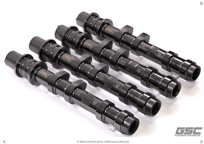 GSC P-D 02-05 Subaru WRX EJ205 S2 Cams 272/272 Billet