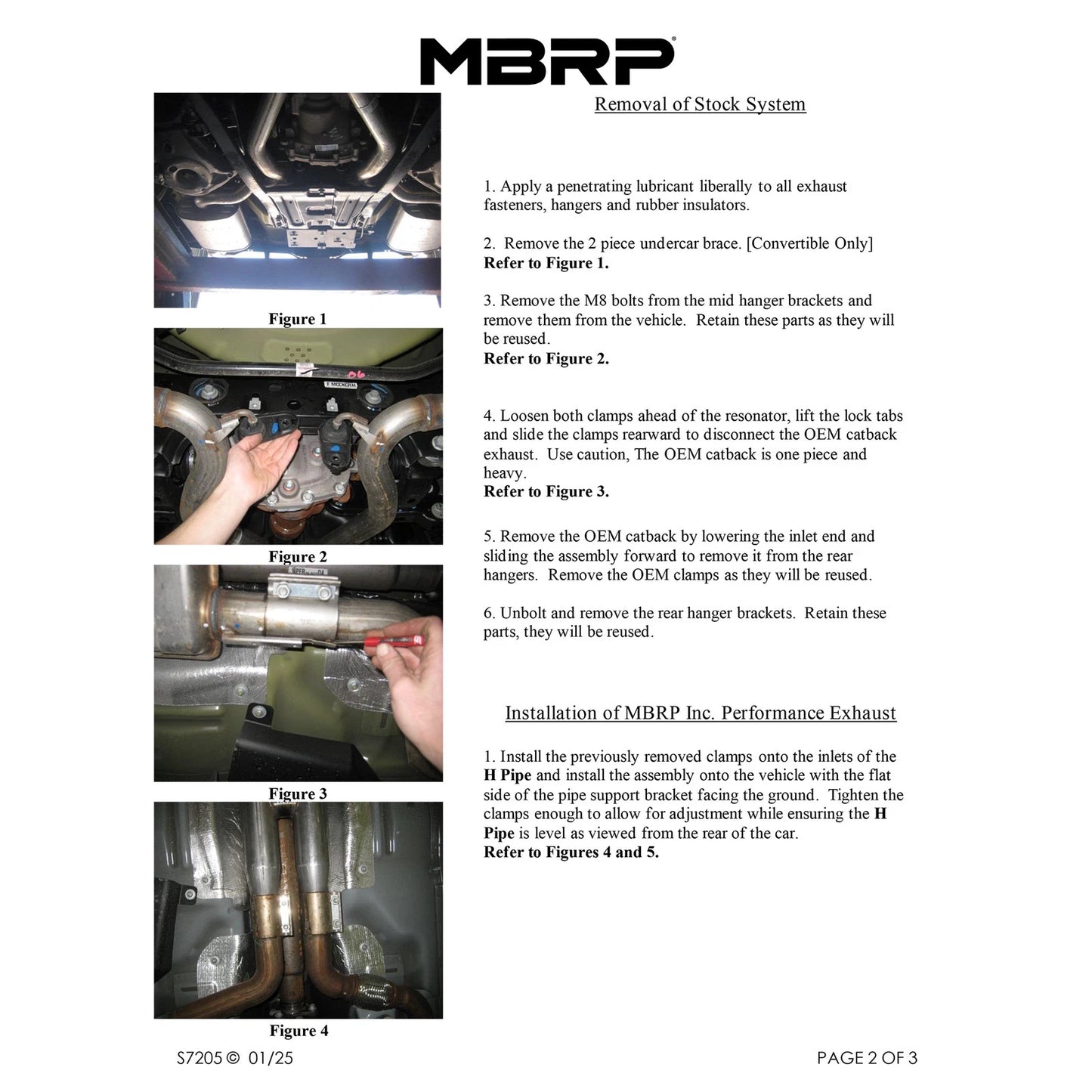 MBRP 3-In Armor Pro Street Dual Exit Cat-Back | Ford Mustang GT (S72053CF)