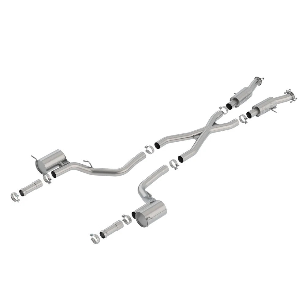 Borla S-Type Cat-Back Exhaust Jeep GC Trackhawk 6.2L (140756)