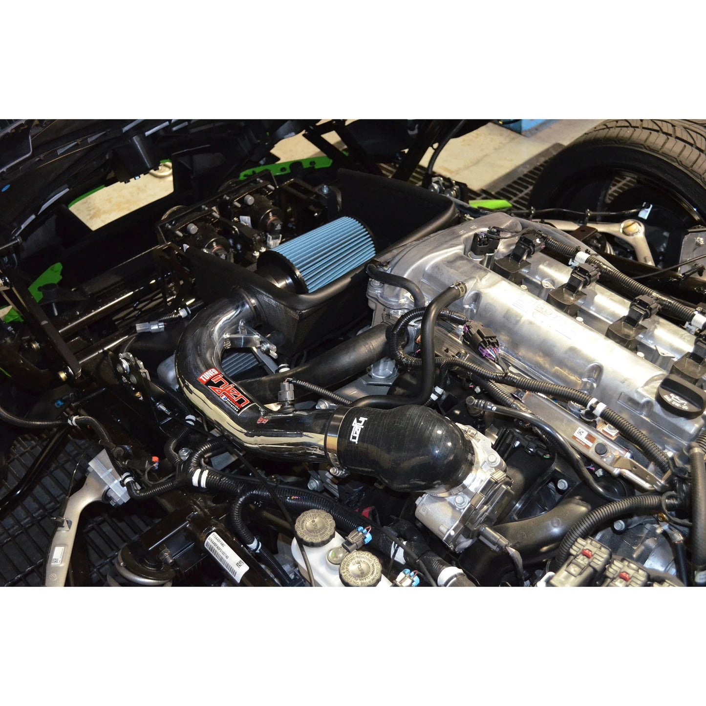 Injen Short Ram Intake | Polaris Slingshot 2.4L (15-17) | Wrinkle Red (PS7000WR)