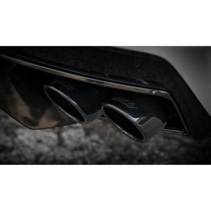 Borla 3in ATAK Catback Exhaust | Chevrolet Corvette 6.2L V8 (20-23) Black Chrome Tips