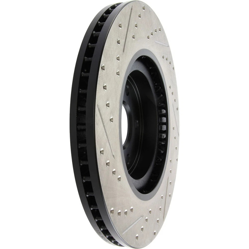 StopTech Drilled & Slotted Sport Rotor - Front Left | Multiple Fitments (127.42100L)