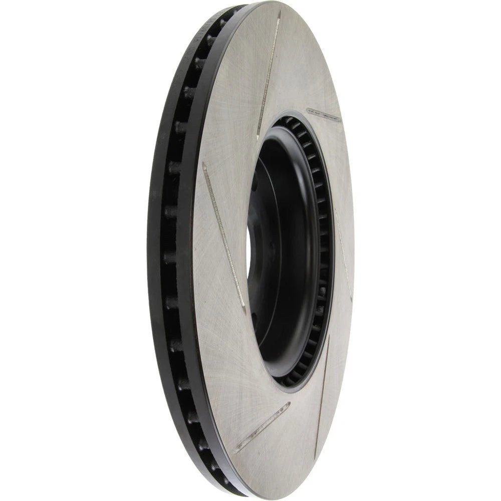 StopTech 126.39038SL Front Left Slotted Brake Rotor for 13-19 Escape / 04-12 S40