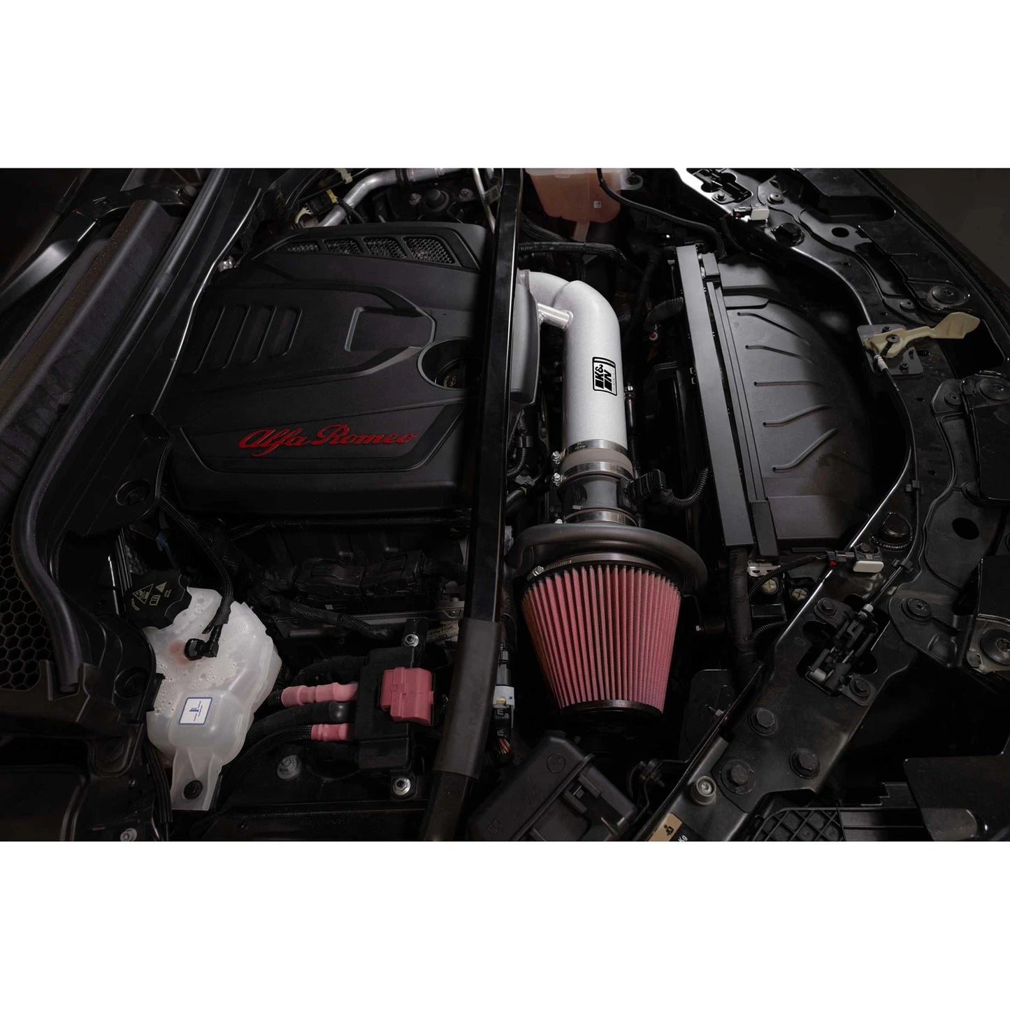 K&N 17-22 Alfa Romeo Giulia / Stelvio Performance Air Intake System | Alfa Romeo Giulia / Stelvio (17-22) (69-9900TS)