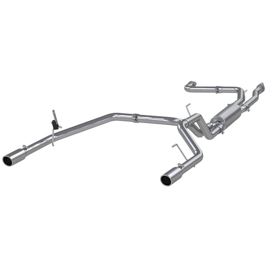 MBRP 2.5in. Cat-Back Dual Split Rear Exit Exhaust | Nissan Titan 5.6L EC/CC (04-09) (S5402409)